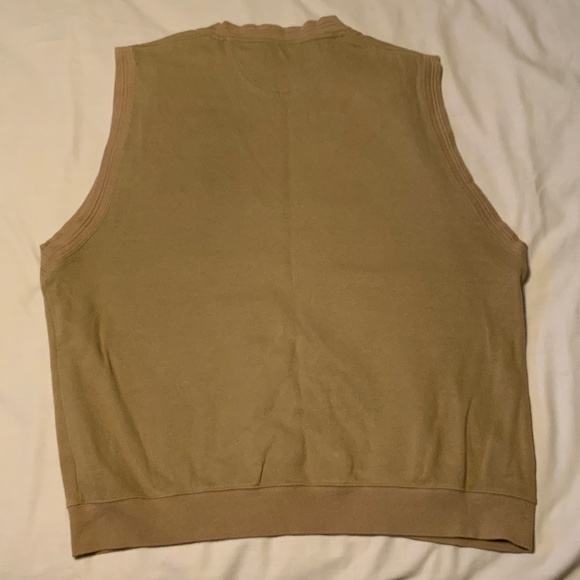 Greg Norman 100% Cotton Tan Pullover Vest (XL) - Picture 5 of 13